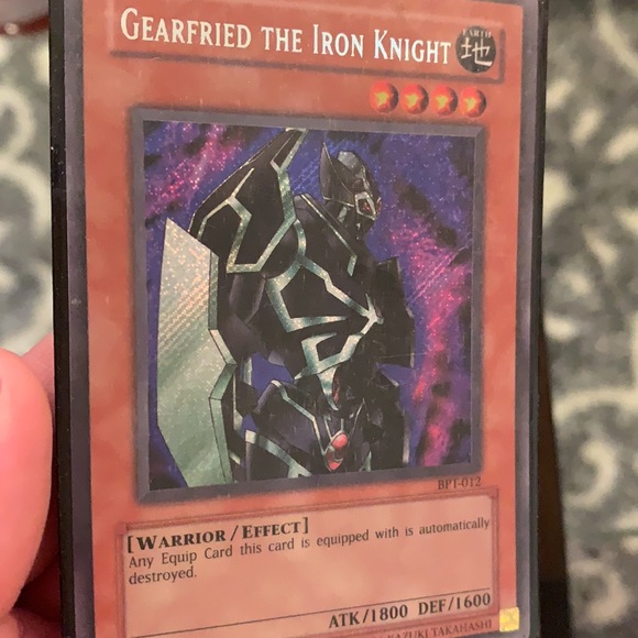 Gearfried the iron Knight holo yu gi oh - Picture 5 of 5